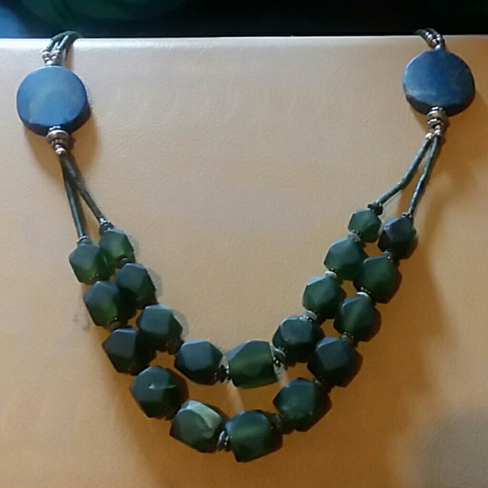 Jade and Lapis Lazuli necklace